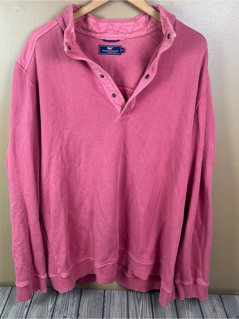 Vineyard Vines Men's 2XL Quarter Zip 100% Cotton